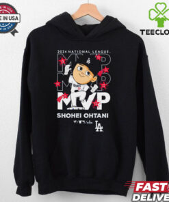 Official Dodgers Shohei Ohtani National League MVP 2024 Acquisition Commemorative Illustration T Shirt