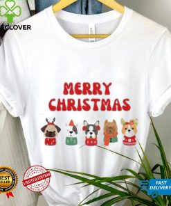 Official Dog merry Christmas Shirt