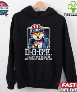 Official Doge I want you to make efficiency great again T shirt 1 Official Doge I want you to make efficiency great again T shirt
