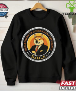 Official Doge department of government efficiency logo T shirt