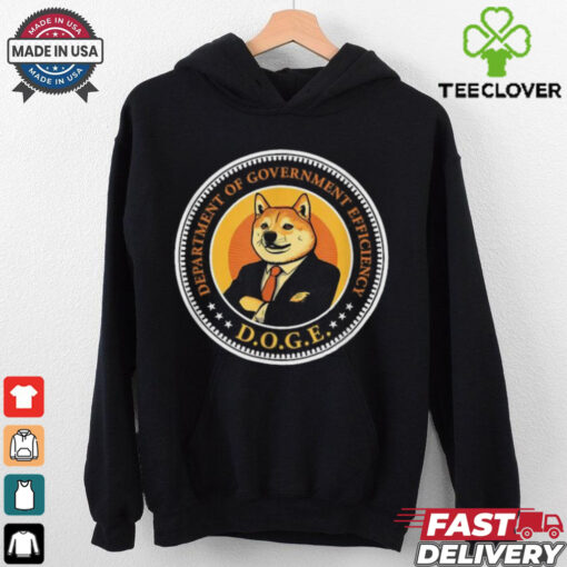 Official Doge department of government efficiency logo T shirt