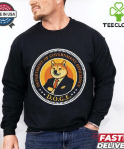 Official Doge department of government efficiency logo T shirt