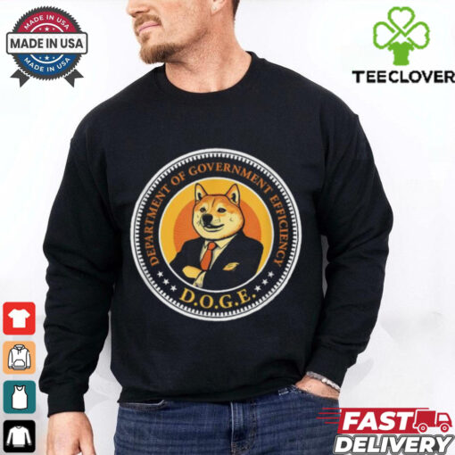 Official Doge department of government efficiency logo T shirt