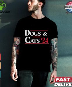 Official Dogs And Cats 2024 They’re Eating The Dogs Shirt