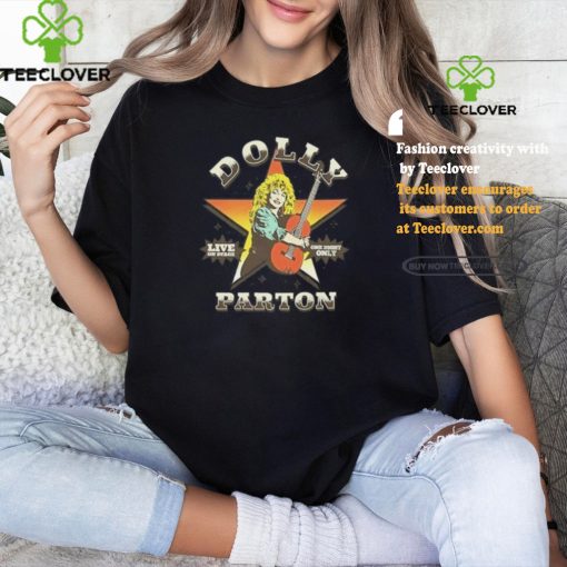 Official Dolly Parton Live On Stage Moss 2024 Shirt