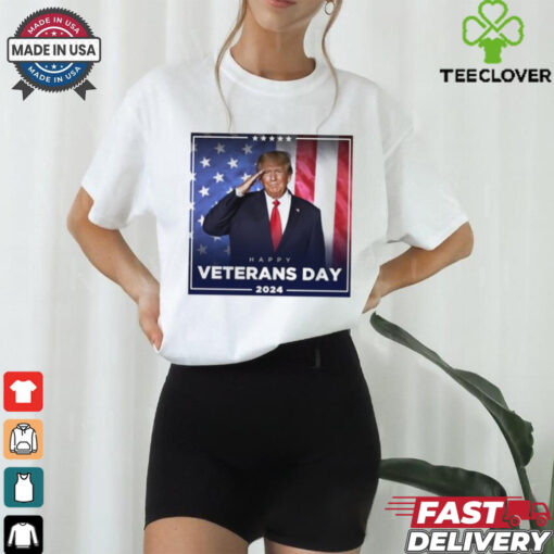 Official Donald J. Trump Happy Veterans Day 2024 t shirt
