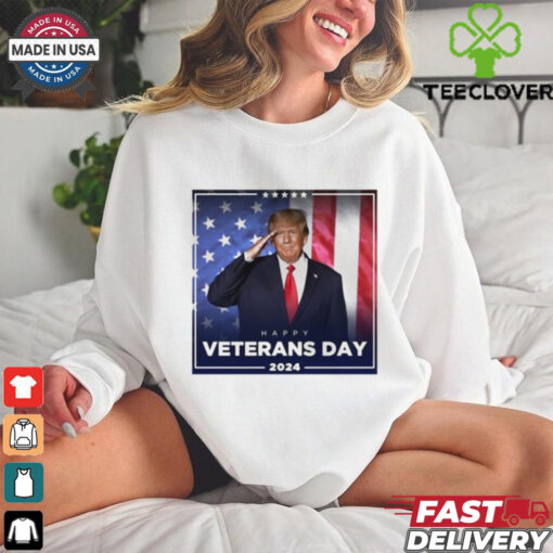 Official Donald J. Trump Happy Veterans Day 2024 t shirt