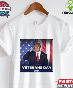 Official Donald J. Trump Happy Veterans Day 2024 t shirt
