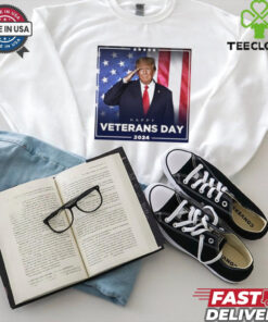Official Donald J. Trump Happy Veterans Day 2024 t shirt