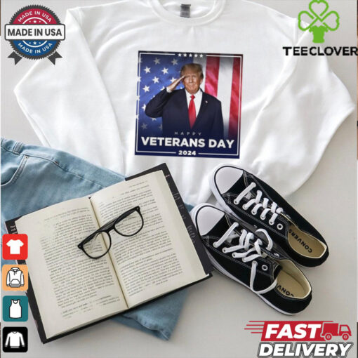 Official Donald J. Trump Happy Veterans Day 2024 t shirt