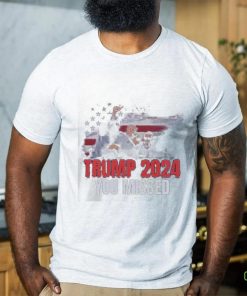 Official Donald Trump Bloody Ear You Missed Shirt