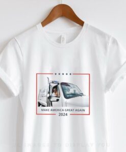 Official Donald Trump Boards A Garbage Make America Great Again 2024 Shirt