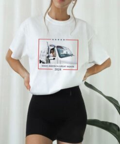 Official Donald Trump Boards A Garbage Make America Great Again 2024 Shirt