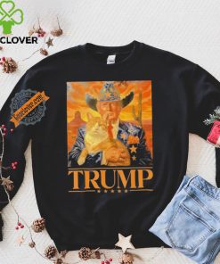 Official Donald Trump Cowboy And Cat Desert Make America Great Again 2024 T hoodie, sweater, longsleeve, shirt v-neck, t-shirt