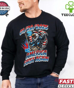 Official Donald Trump Election Victory America First Again January 20 2025 Printed Shirt 1 Official Donald Trump Election Victory America First Again January 20 2025 Printed Shirt