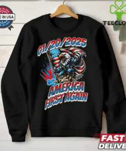 Official Donald Trump Election Victory America First Again January 20 2025 Printed Shirt 2 Official Donald Trump Election Victory America First Again January 20 2025 Printed Shirt