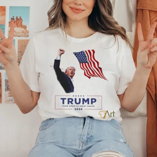 Official Donald Trump Fight Make America Great Again 2024 Shirt