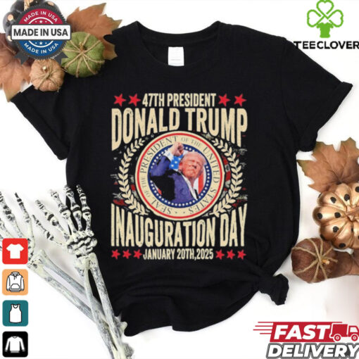 Official Donald Trump Inauguration Day 2025 47th USA President T Shirt