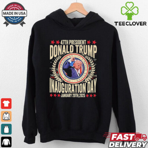 Official Donald Trump Inauguration Day 2025 47th USA President T Shirt