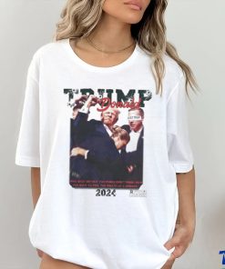 Official Donald Trump Just Trap Who Shot Me But You Punks Didn’t Finish Now You Bout To Feel The Wrath Of A Menace 2024 T shirt