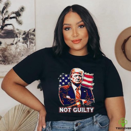 Official Donald Trump Not Guilty Shirt