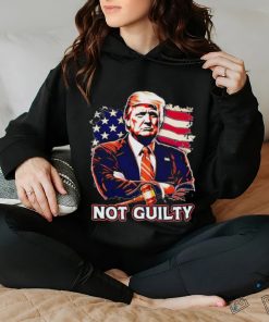 Official Donald Trump Not Guilty Shirt