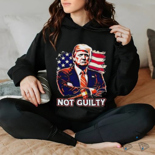 Official Donald Trump Not Guilty Shirt