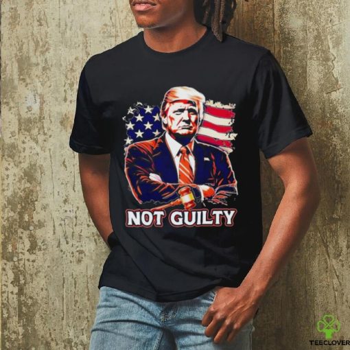 Official Donald Trump Not Guilty Shirt