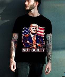 Official Donald Trump Not Guilty Shirt