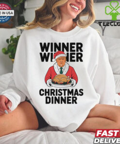 Official Donald Trump Winner Winner Christmas Dinner Shirt