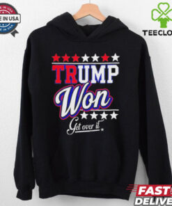Official Donald Trump Won Get Over It 2024 Trump Won T Shirt