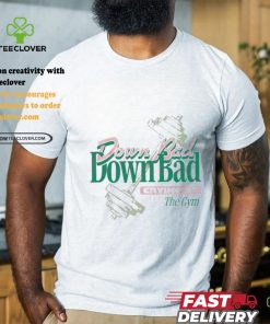 Official Down bad crying at the gym T shirt