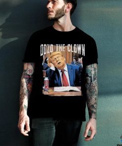 Official Dozo The Clown Donald Trump Sleeping At Trial Shirt