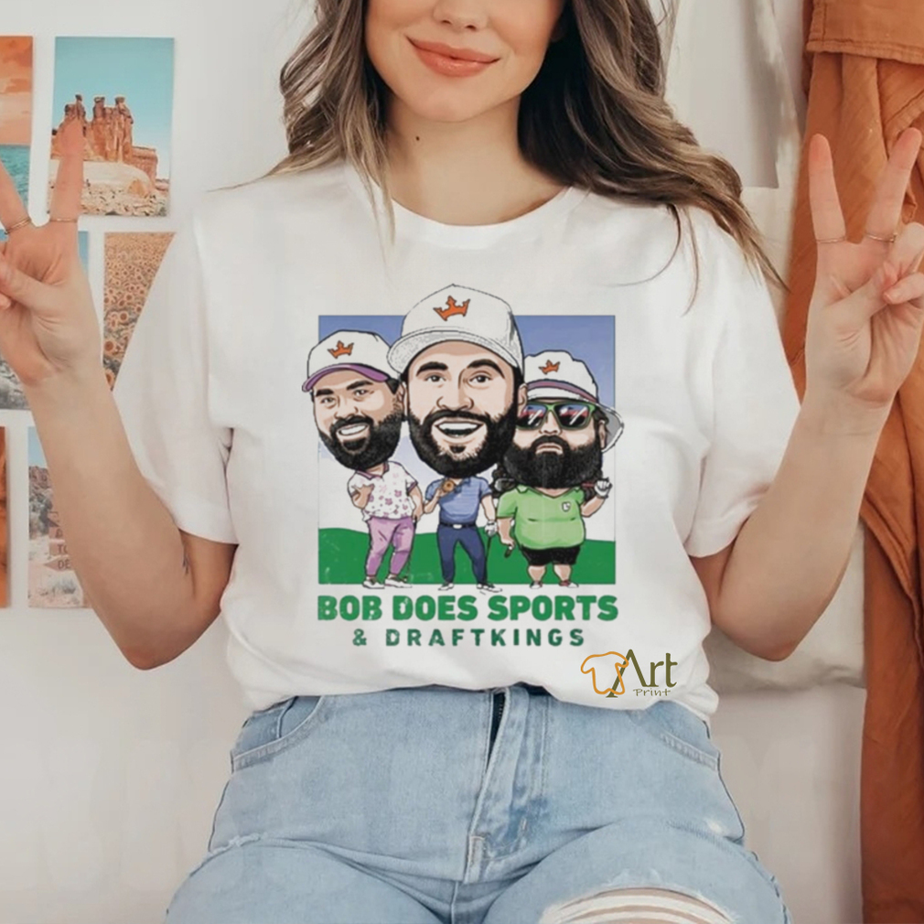 Official Draftkings X Bob Does Sports Shirt Official Draftkings X Bob Does Sports Shirt