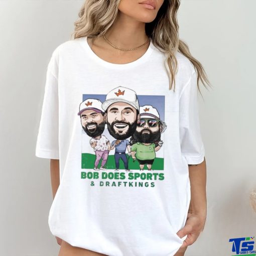 Official Draftkings X Bob Does Sports Shirt
