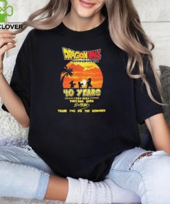 Official Dragon Ball 40 Years 1984 2024 Toriyama Akira Thank You For The Memories Signature T Shirt 2 Official Dragon Ball 40 Years 1984 2024 Toriyama Akira Thank You For The Memories Signature T Shirt