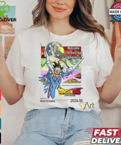 Official Dragon Ball Daima Welcome To The Great Adventure October 2024 poster t shirt