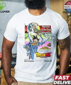 Official Dragon Ball Daima Welcome To The Great Adventure October 2024 poster t shirt