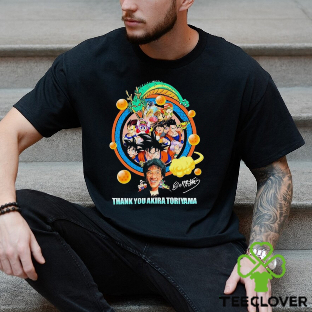 Official Dragon Ball Z Thank You Akira Toriyama 1954 2024 Shirt Official Dragon Ball Z Thank You Akira Toriyama 1954 2024 Shirt