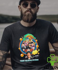 Official Dragon Ball Z Thank You Akira Toriyama 1954 2024 Shirt