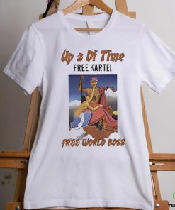 Official Drake Free Vybz Kartel free world boss photo T Shirt