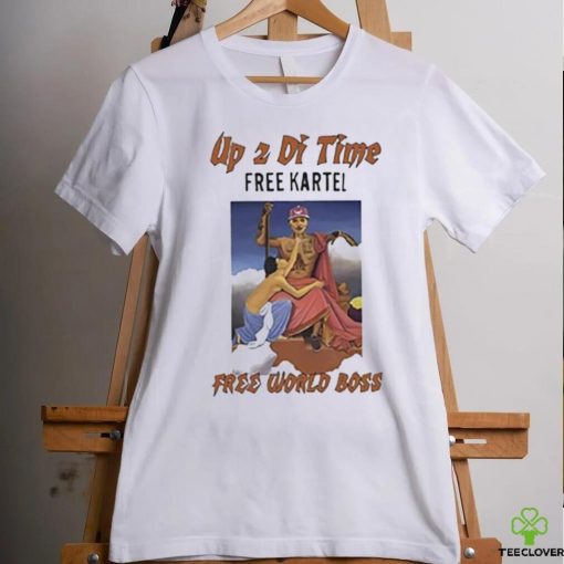 Official Drake Free Vybz Kartel free world boss photo T Shirt