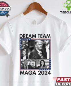 Official Dream Team Maga 2024 Trump Won 2024 Shirt