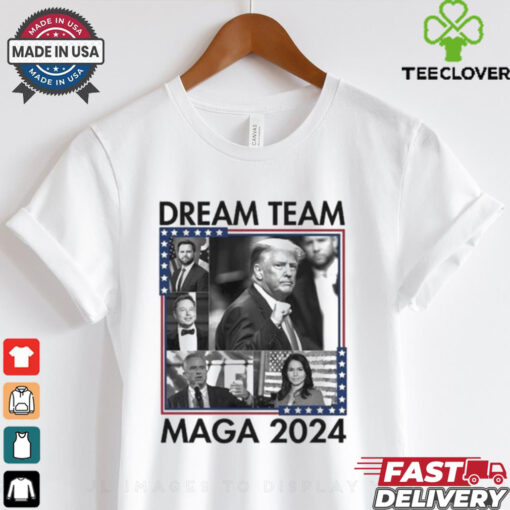 Official Dream Team Maga 2024 Trump Won 2024 Shirt