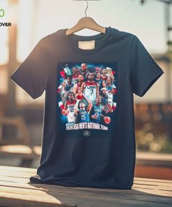 Official Dream Team Usa Men’s National Team =2024 For The Paris Olympics T Shirt