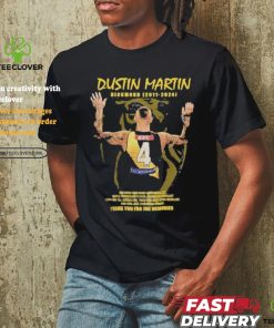 Official Dustin Martin Richmond 2011 2024 Thank You For The Memories Shirt 3 Official Dustin Martin Richmond 2011 2024 Thank You For The Memories Shirt