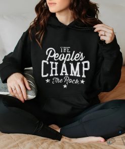 Official Dwayne Johnson The Peoples Champ The Rock Shirt