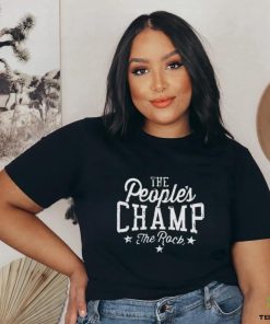 Official Dwayne Johnson The Peoples Champ The Rock Shirt