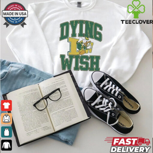 Official Dying Wish Duck Donald Oregon Ducks Shirt