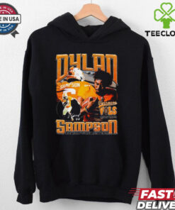 Official Dylan Sampson Tennessee Vols Record Holder Most Rushing Touchdowns In A Season Vintage Icon Signature t shirt